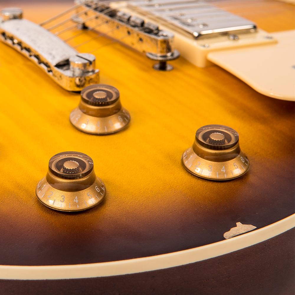 vintage v100 tobacco sunburst TSB LP Style Electric Guitar Matic enables fine Vintage V100 Reissued, Tobacco Sunburst