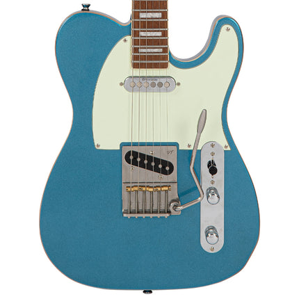 Metallic Gun Hill Blue Vintage Revo V52 ProShop Unique Electric Guitar