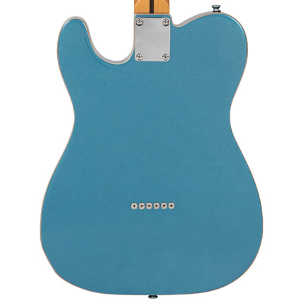 Metallic Gun Hill Blue Vintage Revo V52 ProShop Unique Electric Guitar