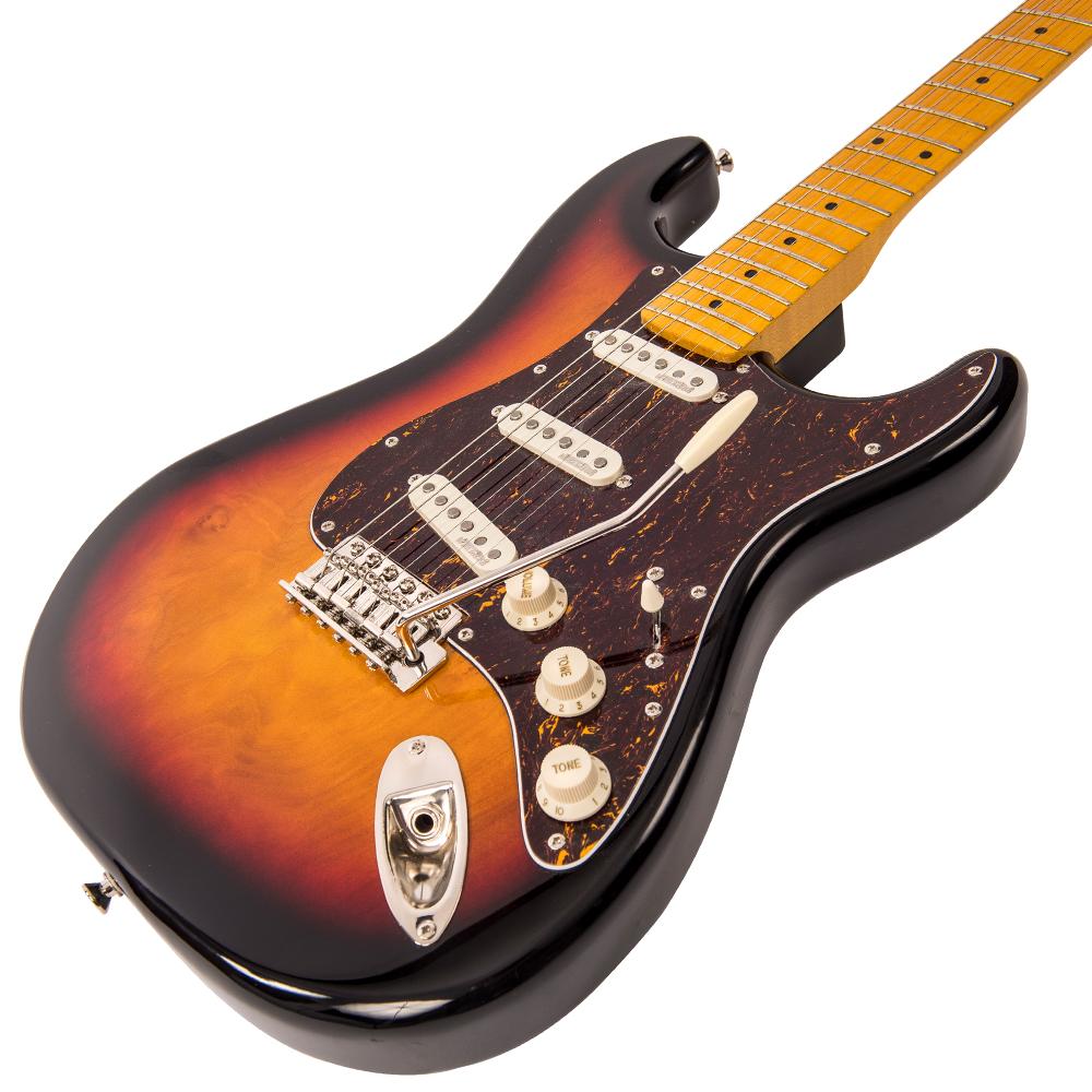 Vintage V6M ReIssued Electric Guitar ~ Sunburst