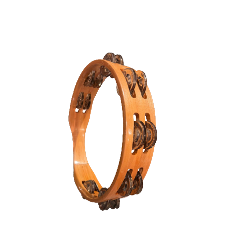 JAS Tambourine Wooden 10
