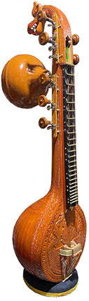JAS Saraswati Veena Ekandha Premium, Carved & High Quality Guitar Tuning Pegs fitted