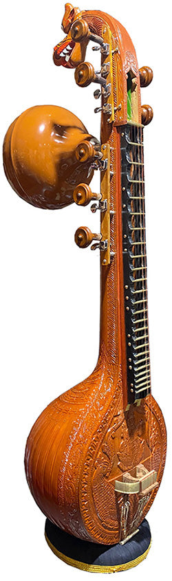 JAS Saraswati Veena Ekandha Premium, Carved & High Quality Guitar Tuning Pegs fitted