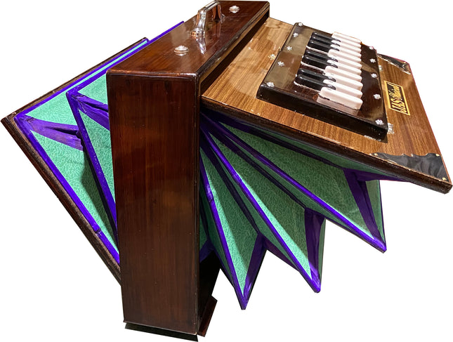 Shruti Box Chromatic 18 JAS English Reeds G to C with Padded Bags