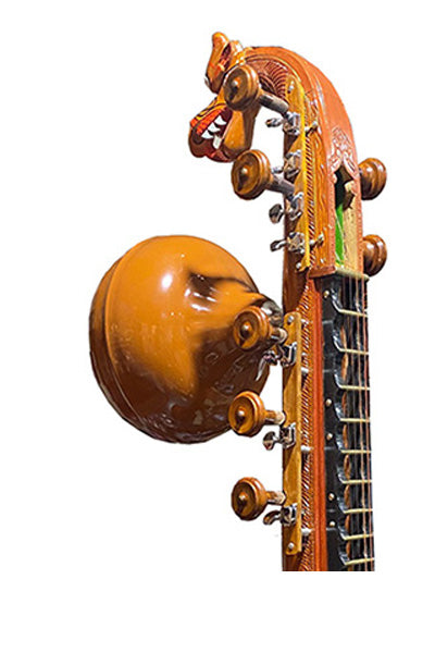 JAS Saraswati Veena Ekandha Regular with Guitar Tuning Pegs