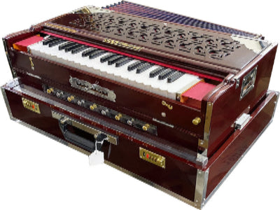 JAS Harmonium 9 Scale Changer Folding Body Palitana Reeds