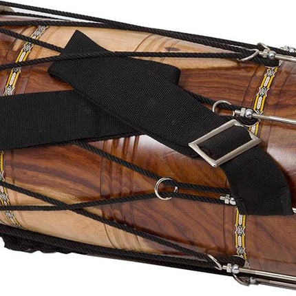 JAS Concert Dhol Straight Barrel Shape, Rose wood Natural with all Accessories