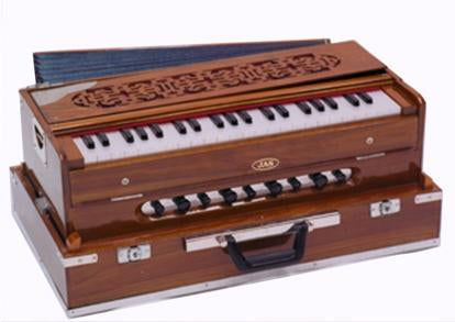 JAS Harmonium Teak Wood 3 Sets of JAS English Reeds Fix Coupler Portable