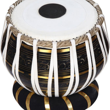 JAS Tabla Bayan Deluxe Quality Decorative Black