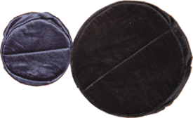 JAS Tabla Head Velvet Covers set Padded