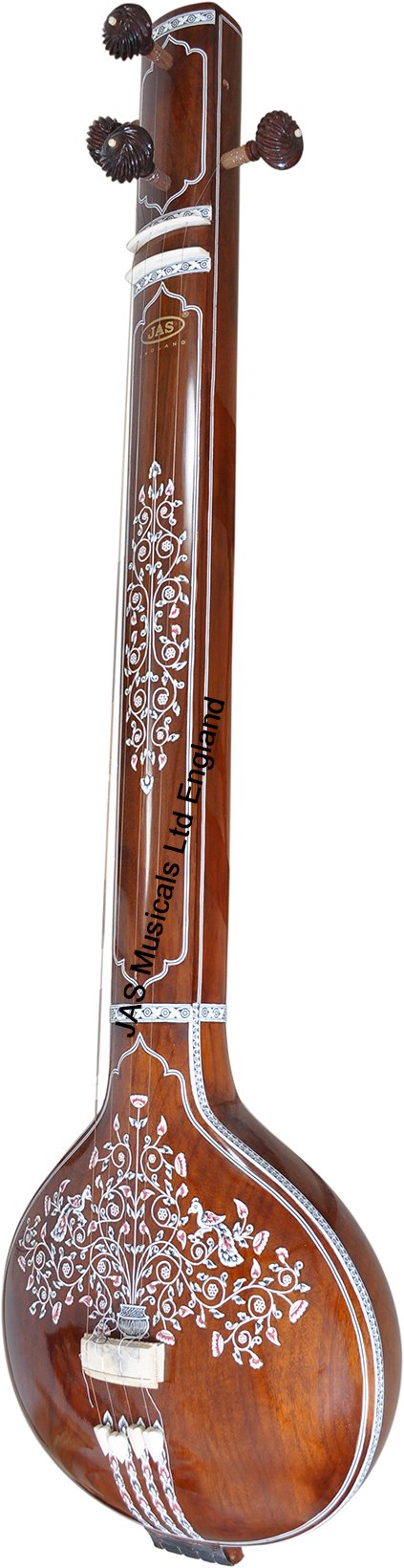 JAS Tanpura Concert Flat Tumba with box