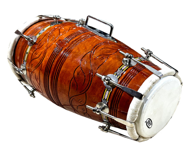 JAS Dholak professional with padded gig bag