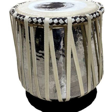 JAS Tabla Dhama, Bayan Made of Brass chrome plated,