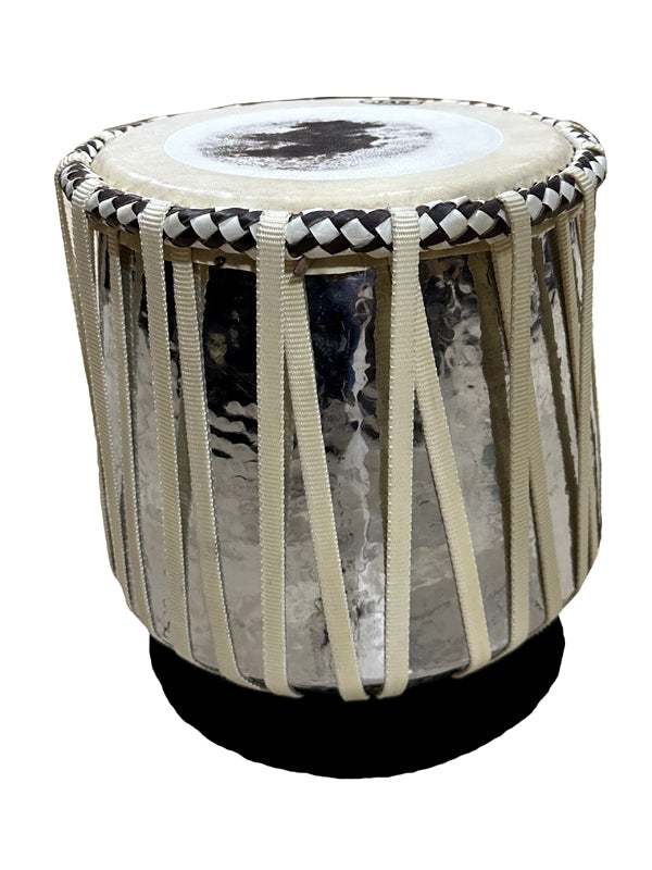 JAS Tabla Dhama, Bayan Made of Brass chrome plated,