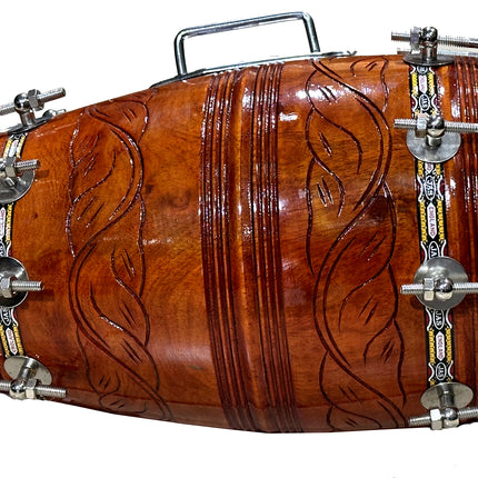 JAS Dholak professional with padded gig bag