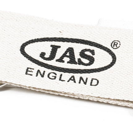 JAS Dhol Belt Adjustable White 3 Inch
